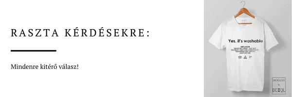 Raszta kérdések válasza póló